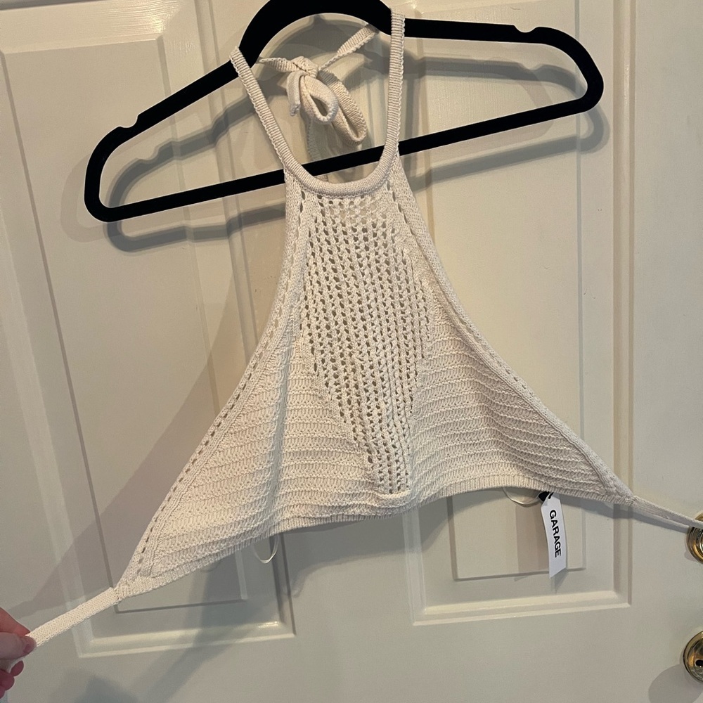 NWT‎ Garage Clothing Crotchet Top, Small